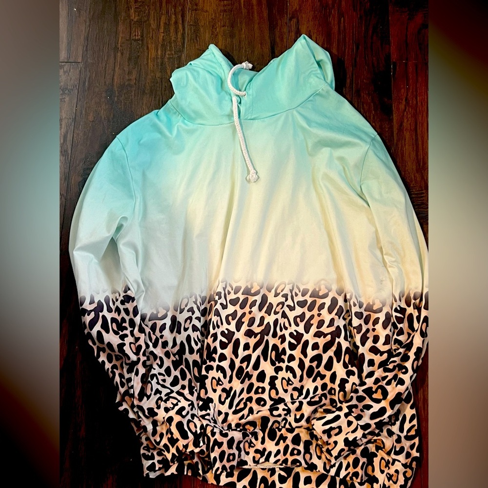 Cute cheetah hoody